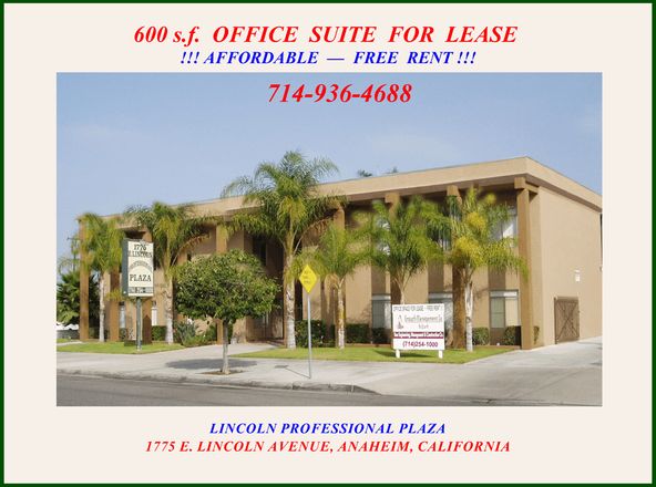 Lincoln Professional: 1775 E Lincoln Ave, Anaheim, CA 92805